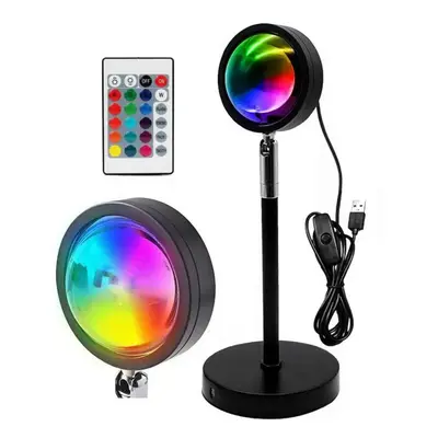 DexXer Vícebarevná LED lampa s dálkovým ovládáním - RGB