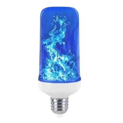 Zaparkorun LED žárovka HYO-2, 5W - imitace plamene - blue