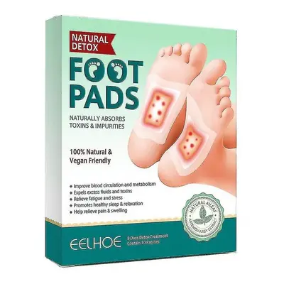 Přírodní detoxikační náplasti pro péči o nohy FOOT PADS - 10 ks