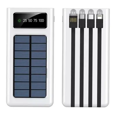 Solární powerbanka SolarEnergy - 10 000 mAh - white