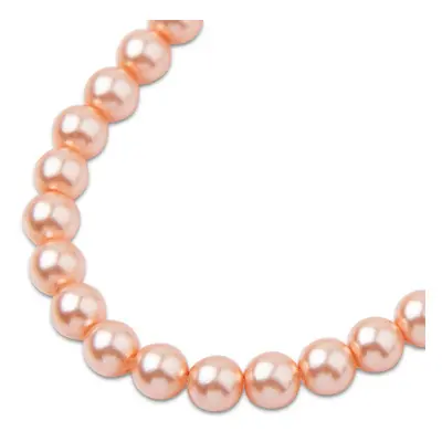 Preciosa kulatá perla MAXIMA 4mm Pearl Effect Peach - 90 ks