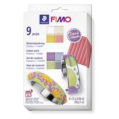 Staedtler FIMO Soft sada TREND DIY Náramek 8 barev - 1 sada