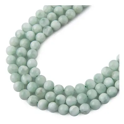 Korálky z minerálu Zelený Larimar 4mm - 45 ks