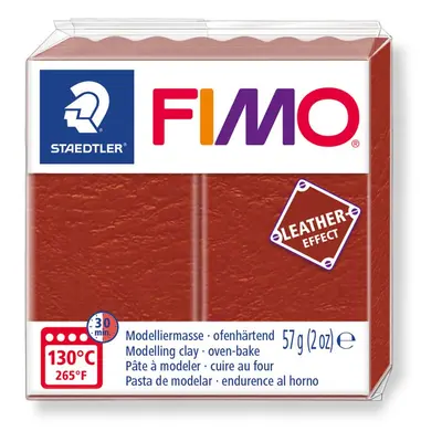 Staedtler FIMO Leather Effect (8010-749) rezavá - 1 ks