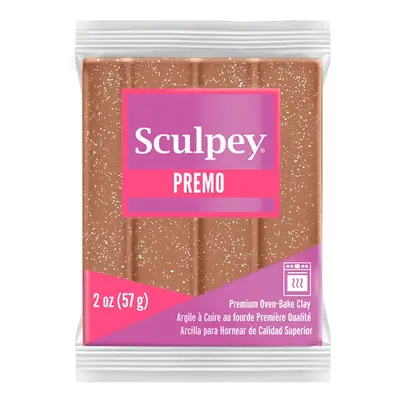 Sculpey PREMO Rose Gold Glitter růžovozlatá s glitry - 5 ks - 5 ks