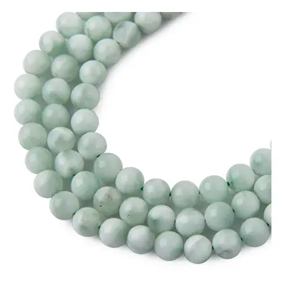 Korálky z minerálu Zelený Larimar 6mm - 30 ks