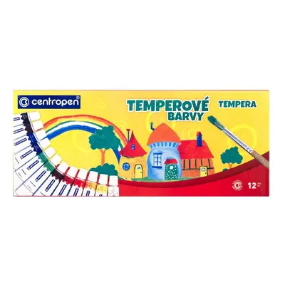 Centropen Temperové barvy Centropen 12 barev - 1 balení