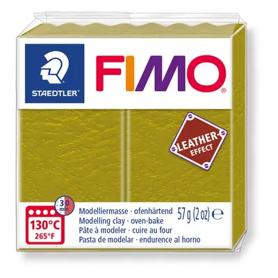 Staedtler FIMO Leather Effect (8010-519) olivová zelená - 1 ks