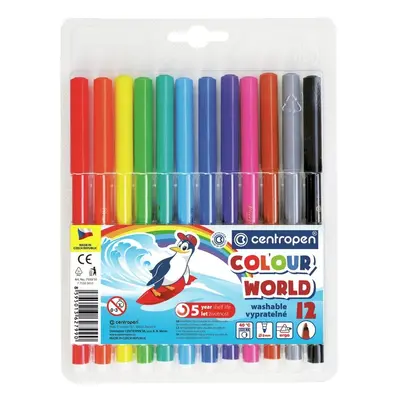 Centropen popisovače Colour World 7550 sada 12ks - 1 balení