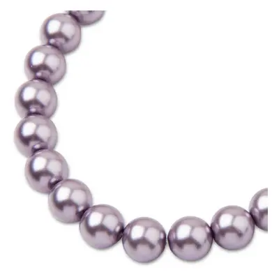 Preciosa kulatá perla MAXIMA 10mm Pearl Effect Lavender - 12 ks