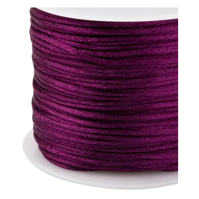 Nylonová saténová šňůra 1,5mm/2m Mulberry Purple - 1 ks