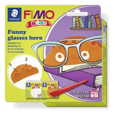 Staedtler Sada FIMO kids Funny brýlový hrdina - 1 sada