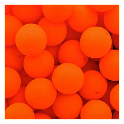 Estrela České mačkané korálky Estrela NEON 10 mm oranžové - 180 ks