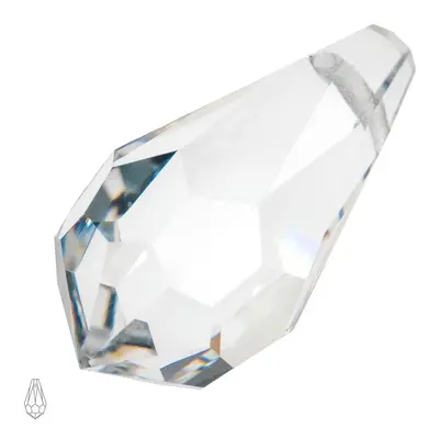 Preciosa MC přívěsek kapka 984 9x18mm Crystal - 6 ks