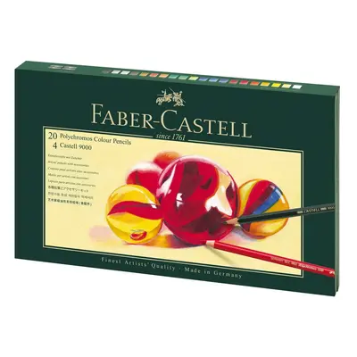 Faber-Castell dárková sada pastelek Polychromos s příslušenstvím 20 ks - 1 sada