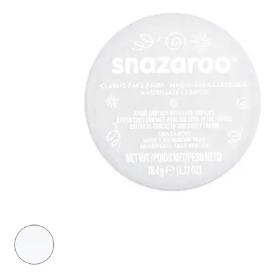 Snazaroo barva na obličej bílá 75ml - 1 ks