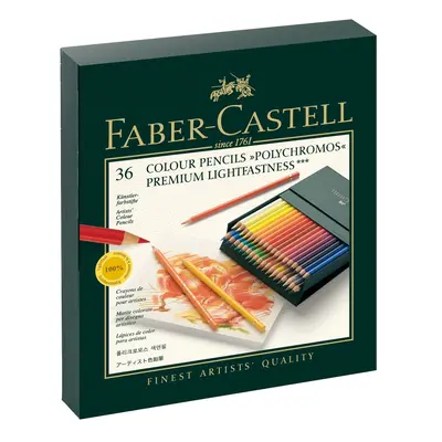 Faber-Castell sada pastelek Polychromos Studio box 36 ks - 1 sada