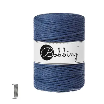 Bobbiny Macramé příze XXL 5mm Jeans - 1 ks