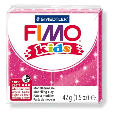 Staedtler FIMO Kids 42g (8030-262) růžová s třpytkami - 1 ks