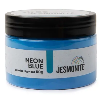 JESMONITE neonový minerální práškový pigment modrý - 1 ks