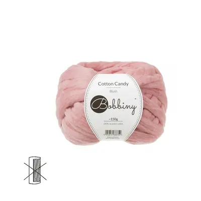 Bobbiny Macramé příze Cotton Candy blush - 1 ks