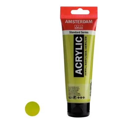 Royal Talens Amsterdam akrylová barva v tubě Standart Series 120 ml 621 Olive Green light - 1 ks