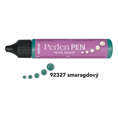 Kreul Tekuté perly KREUL PERLEN PEN 29ml smaragdový - 1 ks