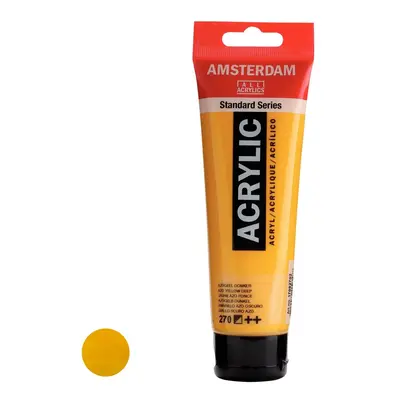 Royal Talens Amsterdam akrylová barva v tubě Standart Series 120 ml 270 Azo Yellow Deep - 1 ks