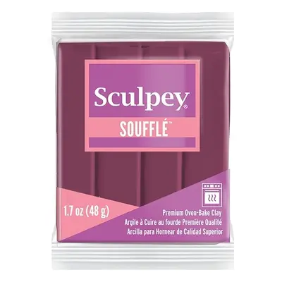 Sculpey SOUFFLÉ Cabernet vínová - 5 ks - 5 ks