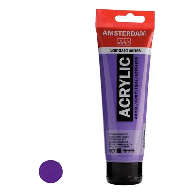 Royal Talens Amsterdam akrylová barva v tubě Standart Series 120 ml 507 Ultramarine Violet - 1 k