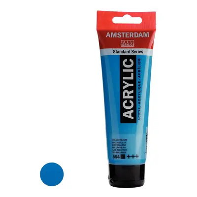 Royal Talens Amsterdam akrylová barva v tubě Standart Series 120 ml 564 Brillant Blue - 1 ks