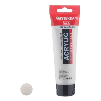 Royal Talens Amsterdam akrylová barva v tubě Standart Series 120 ml 817 Pearl White - 1 ks