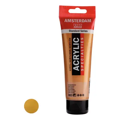 Royal Talens Amsterdam akrylová barva v tubě Standart Series 120 ml 803 Deep Gold - 1 ks