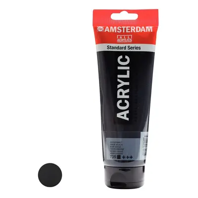 Royal Talens Amsterdam akrylová barva v tubě Standart Series 250 ml 735 Oxide Black - 1 ks