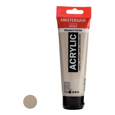 Royal Talens Amsterdam akrylová barva v tubě Standart Series 120 ml 718 Warm Grey - 1 ks