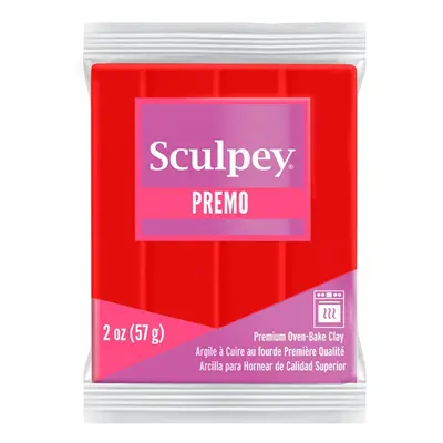 Sculpey PREMO Cadmium Red Huekadmiová červená - 5 ks - 5 ks