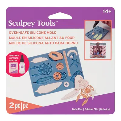 Sculpey silikonová forma Boho - 1 ks