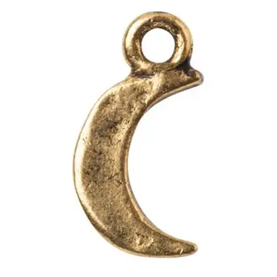 Nunn Design přívěsek Charm půlměsíc 13x7mm pozlacený - 1 ks