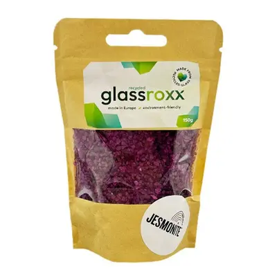 Jesmonite skleněné kamínky GlassRoxx levandulové 150 g - 3 ks