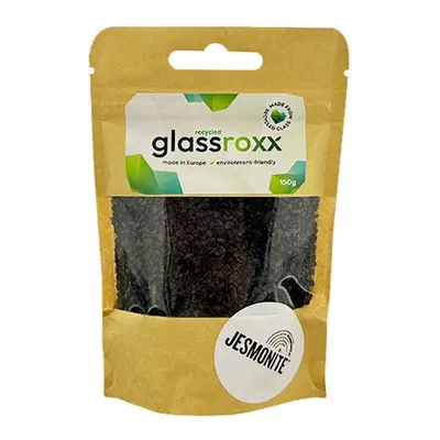 Jesmonite skleněné kamínky GlassRoxx černé 150 g - 3 ks