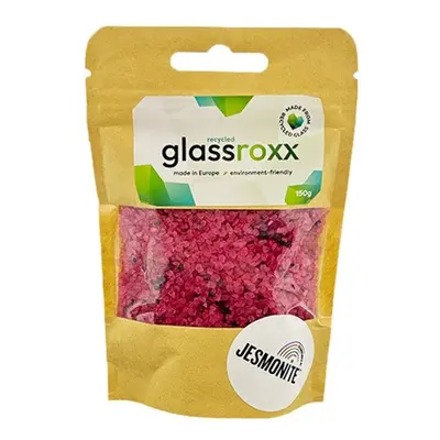 Jesmonite skleněné kamínky GlassRoxx fialové 150 g - 3 ks