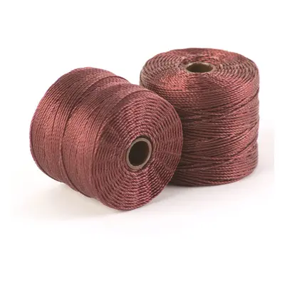 S-lon nylonová šňůra 0,5mm 70m burgundy - 1 ks