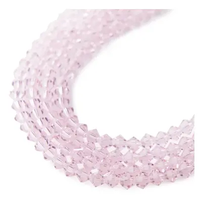 Manumi české cínové perle 4 mm Light Rose - 45 ks