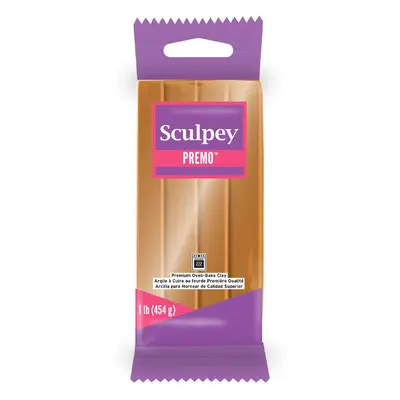 Sculpey PREMO 454g Gold zlatá barva - 3 ks