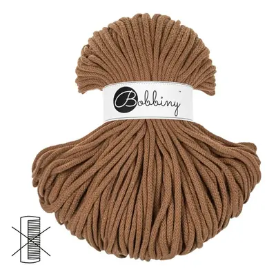 Bobbiny Macramé šňůra Premium 5mm Caramel - 1 ks