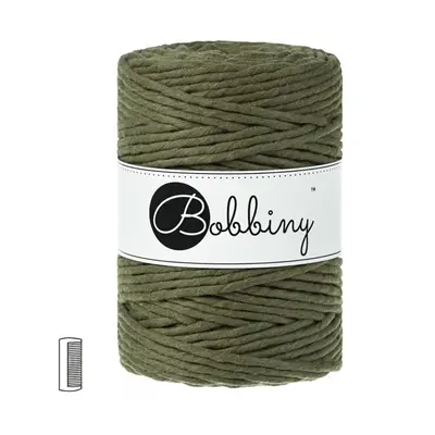 Bobbiny Macramé příze XXL 5mm Avocado - 1 ks