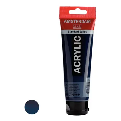 Royal Talens Amsterdam akrylová barva v tubě Standart Series 120 ml 566 Prussian Blue Phtalo - 1