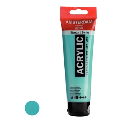 Royal Talens Amsterdam akrylová barva v tubě Standart Series 120 ml 661 Turquoise Green - 1 ks