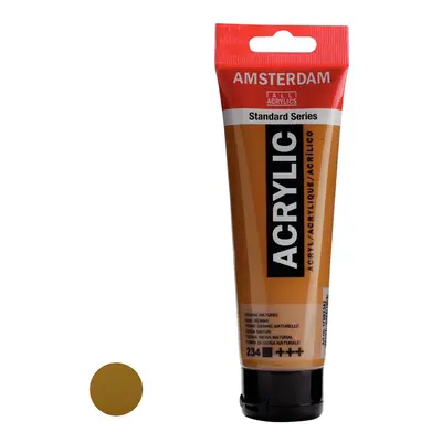 Royal Talens Amsterdam akrylová barva v tubě Standart Series 120 ml 234 Raw Sienna - 1 ks