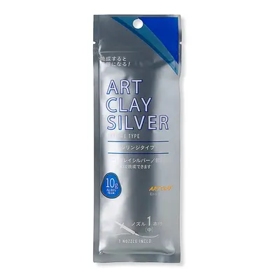 Art Clay Silver stříbrná modelovací hlína ve stříkačce s hrotem 10g - 1 ks